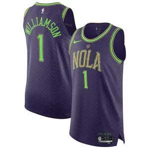 Versatile Robusto Zion Williamson New Orleans Pelicans Nike 2024/25 Authentic Player Jersey City Edition Purple