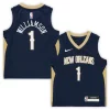 Splendido Zion Williamson New Orleans Pelicans Nike Preschool Replica Jersey Icon Edition Navy