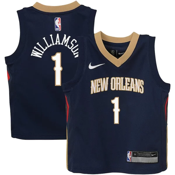 Bellissimo Cool Fantastico Zion Williamson New Orleans Pelicans Nike Preschool Swingman Player Jersey Icon Edition Navy