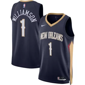 Meraviglioso Carino Bellissimo Zion Williamson New Orleans Pelicans Nike Unisex Swingman Jersey Icon Edition Navy/White