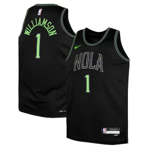 Incantevole Comodo Zion Williamson New Orleans Pelicans Nike Youth Swingman Replica Jersey City Edition Black