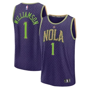 Classico Zion Williamson New Orleans Pelicans 2024/25 Fast Break Player Jersey City Edition Purple